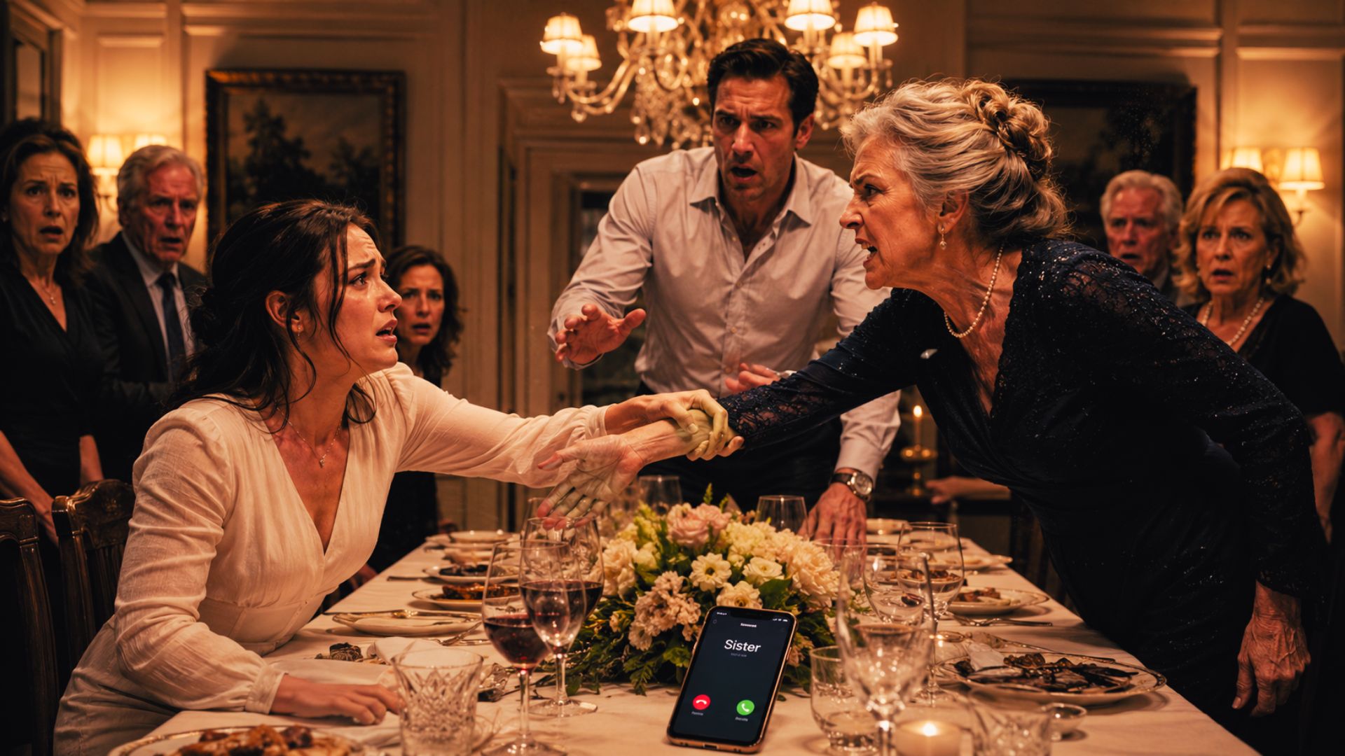 My mother-in-law sl@pped me in front of everyone at Sunday dinner.