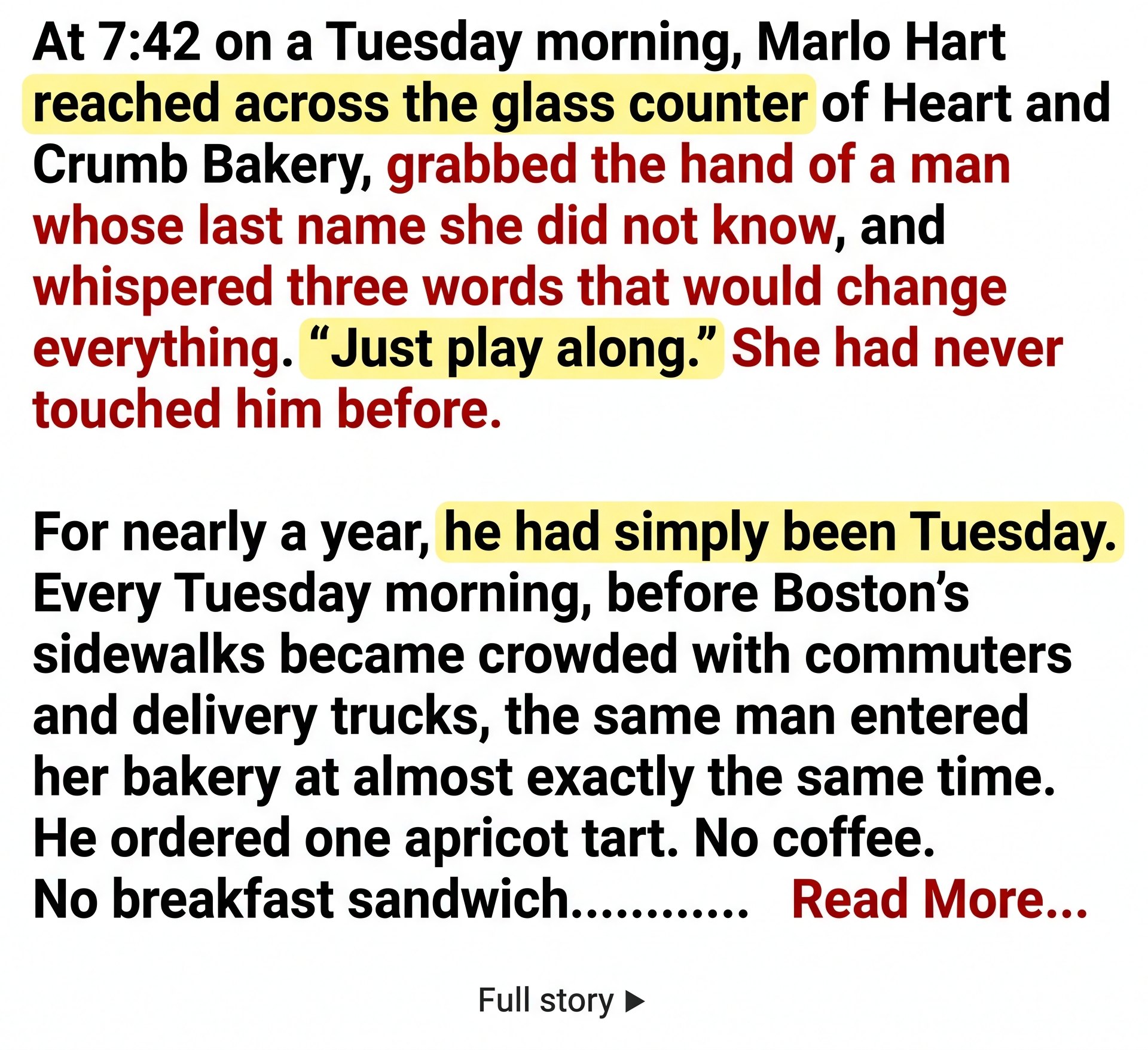 She Grabbed a Stranger and Whispered “Just Play Along”—Then Her Ex’s Lawyer Heard His Name and Went White