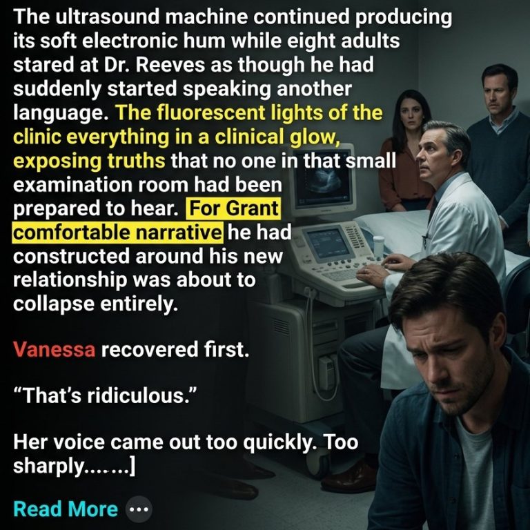 ultrasound clinic dramatic revelation