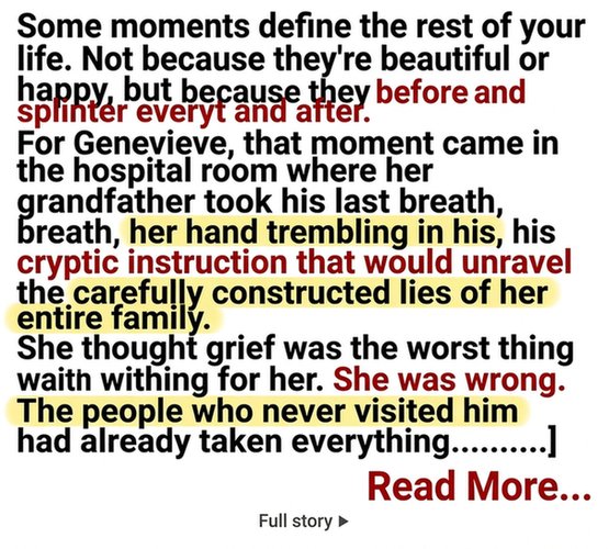 genevieve family secret story