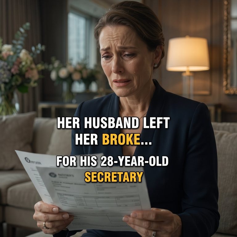 woman reading divorce papers