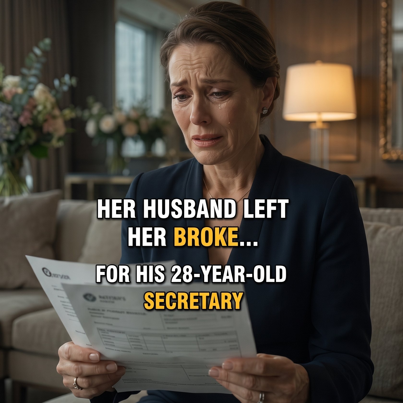 “He Left Me Broke for His Secretary. At Dawn, Her Husband Arrived with a $250M Proposal”