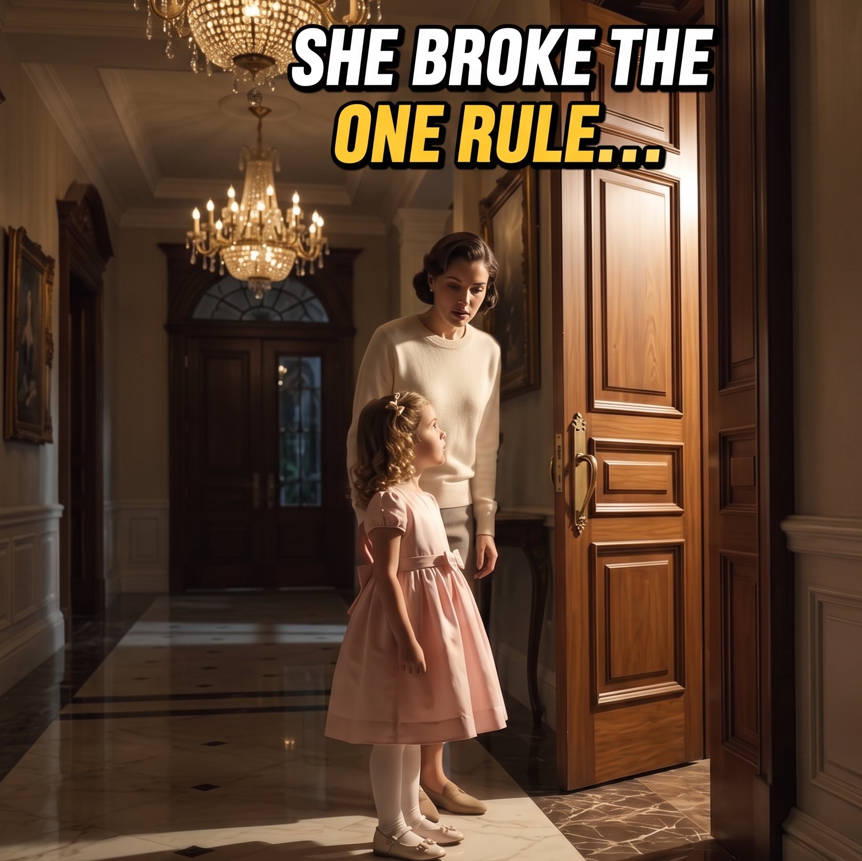 The Little Girl Who Broke the One Rule That Night