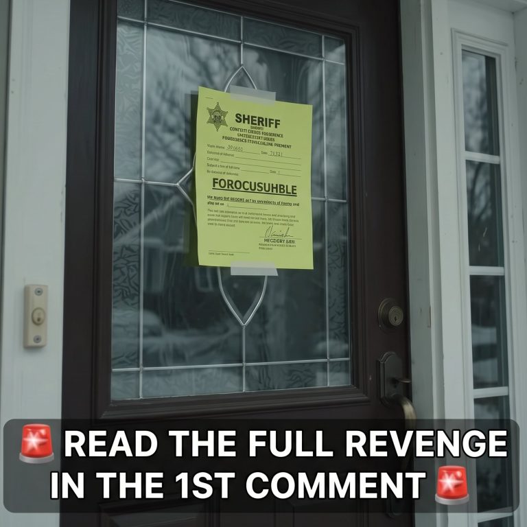 sheriff foreclosure notice door